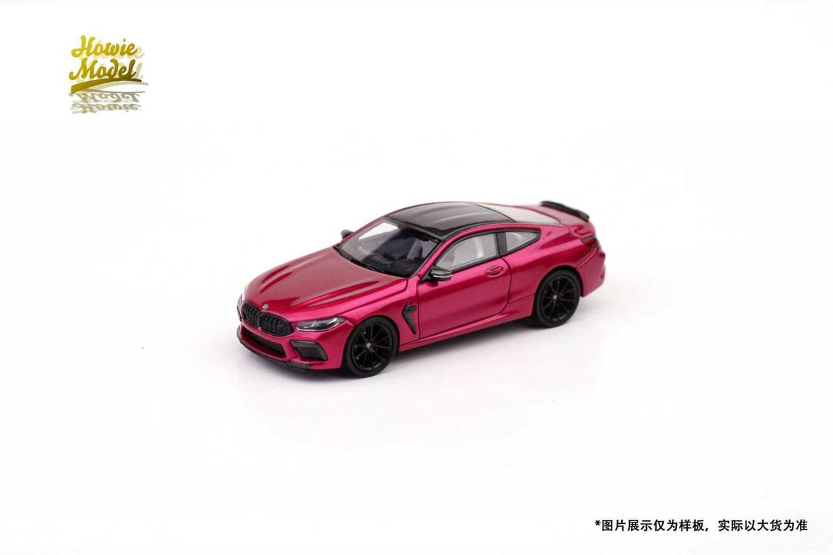 [HOWIE MODEL] 1:64 M8 F92 Rose Red With Black/White Interior