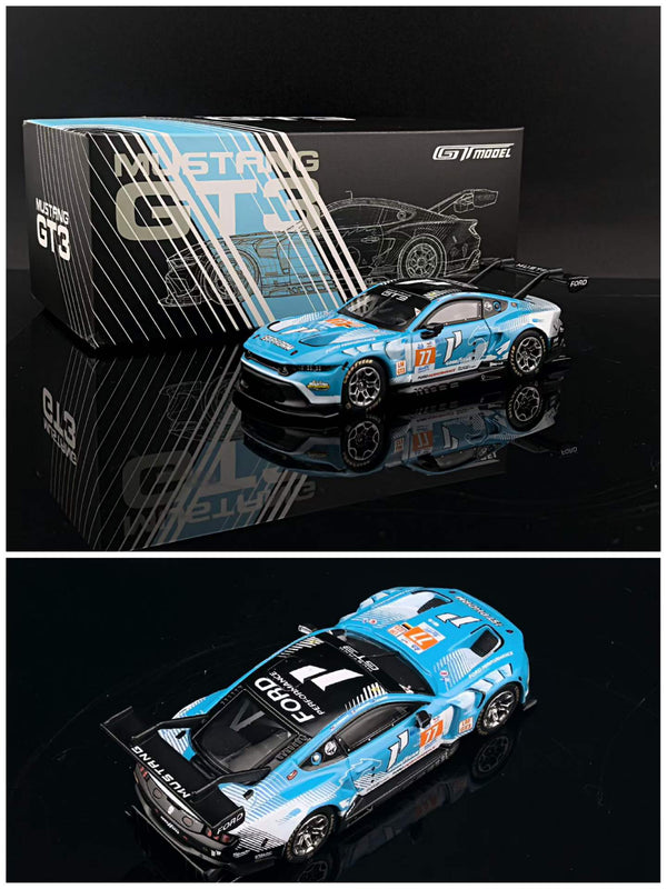 [GT MODEL] 1:64 Mustang GT3 Blue