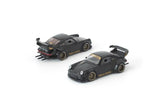 [POP RACE] 1:64 RWB 930 Matte Black "STELLA ARTOIS" - Toy Space Diecast Online Store Singapore