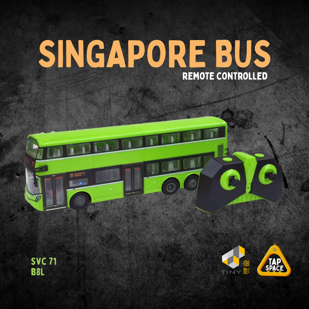 TINY Remote Controlled Singapore Bus B8L Svc 71