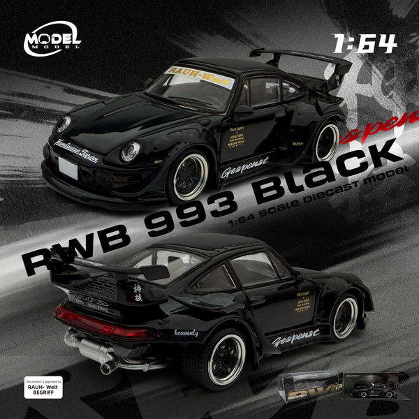 [MODEL MODEL] 1:64 RWB 993 Black