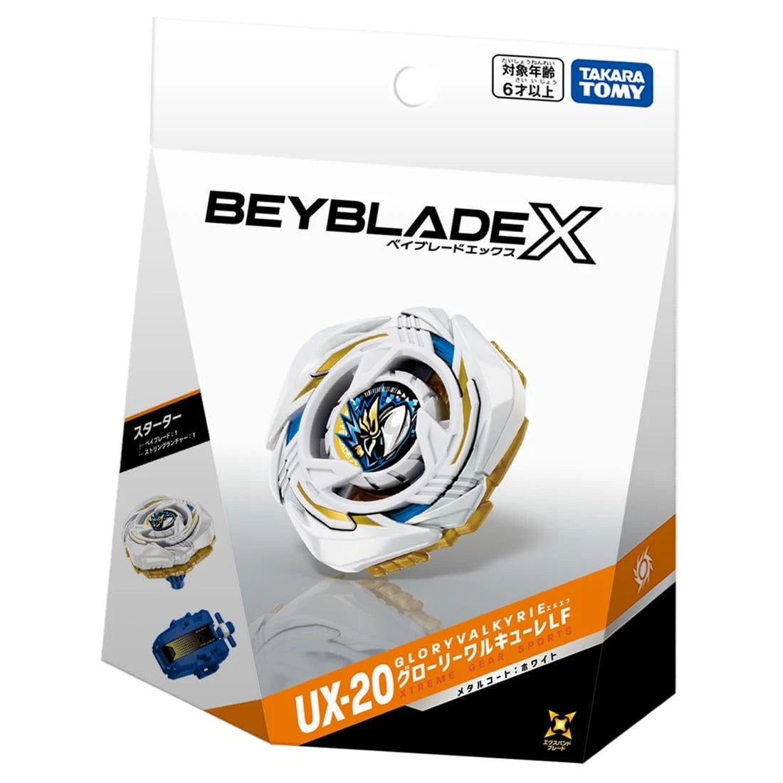 [Beyblade X] UX-20 Glory Valkyrie LF With String Launcher Japan