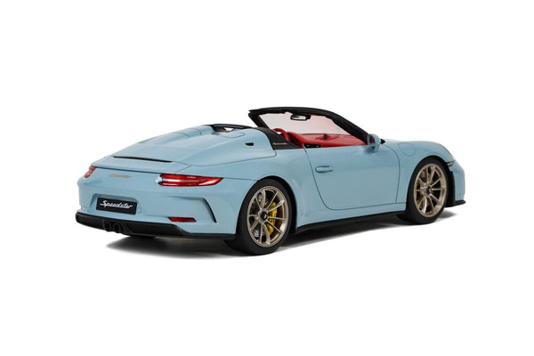 GT Spirit 1/18 Porsche 911 (991.2) Speedster 2019 Meissen Blue [GT408]