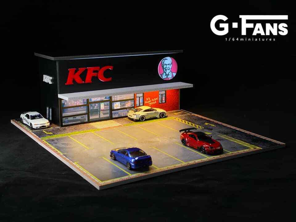 [G-FANS] 1/64 KFC Building Diorama [710014]