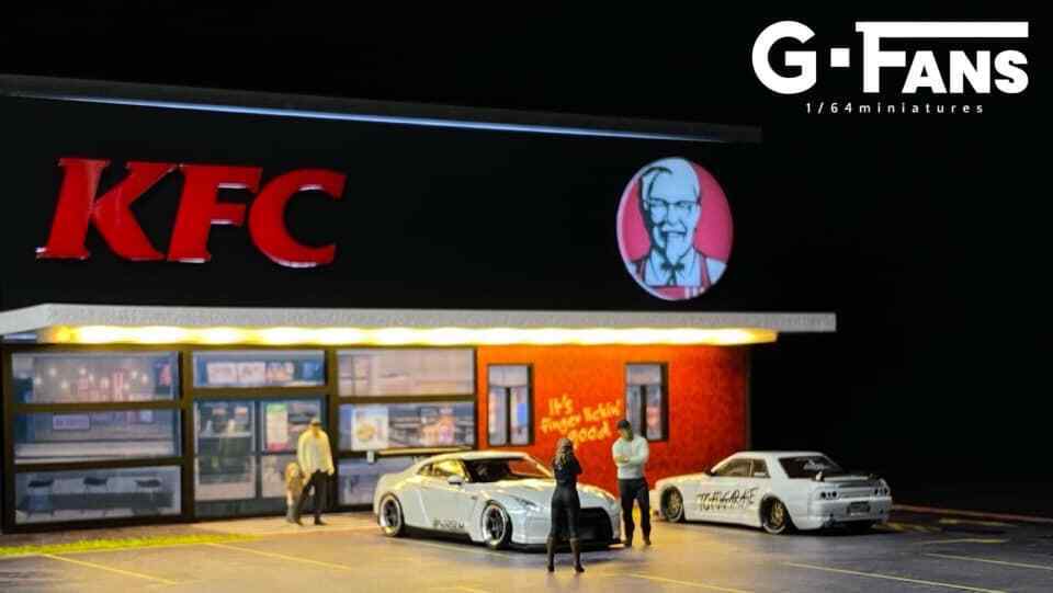 [G-FANS] 1/64 KFC Building Diorama [710014]