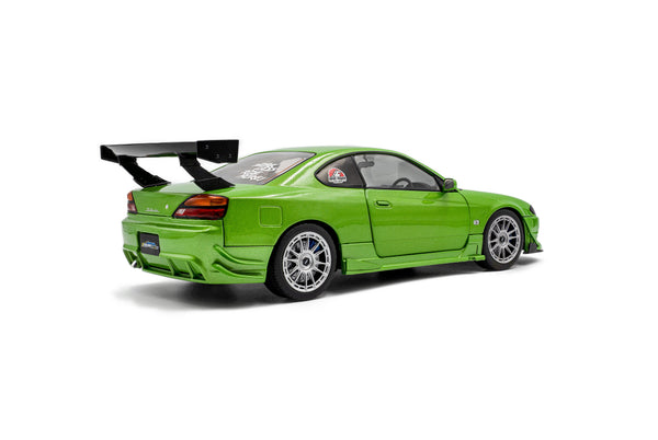 [SOLIDO] 1:18 Nissan Silvia S15 Spec-R Aero Solido Works Green 1999