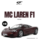 [GT SPIRIT] 1:18 Mclaren F1 RED 1992 [GT534]