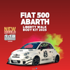 [SOLIDO] 1:18 Fiat 500 Abarth Liberty Walk Body Kit 2025