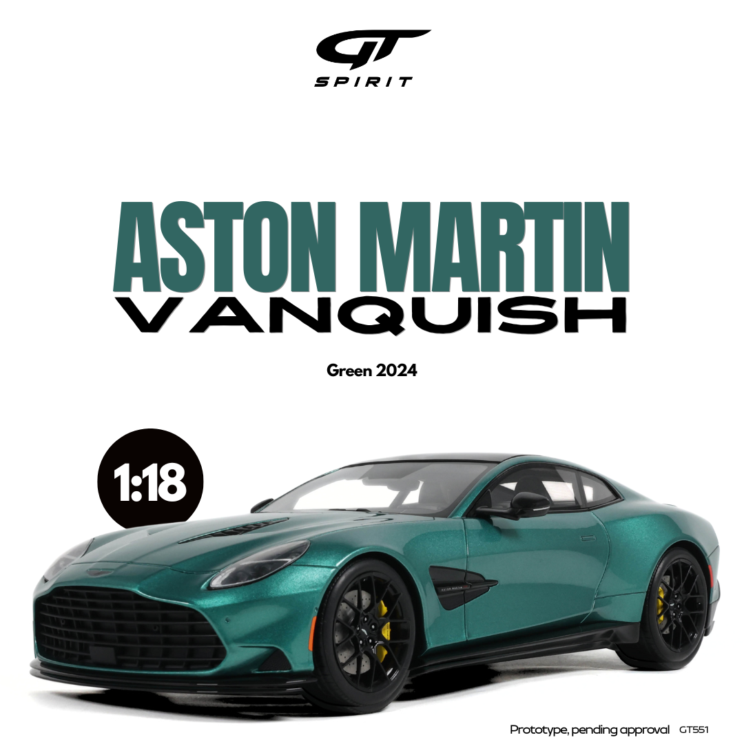 [GT SPIRIT] 1:18 Aston Martin Vanquish Green 2024 [GT551]