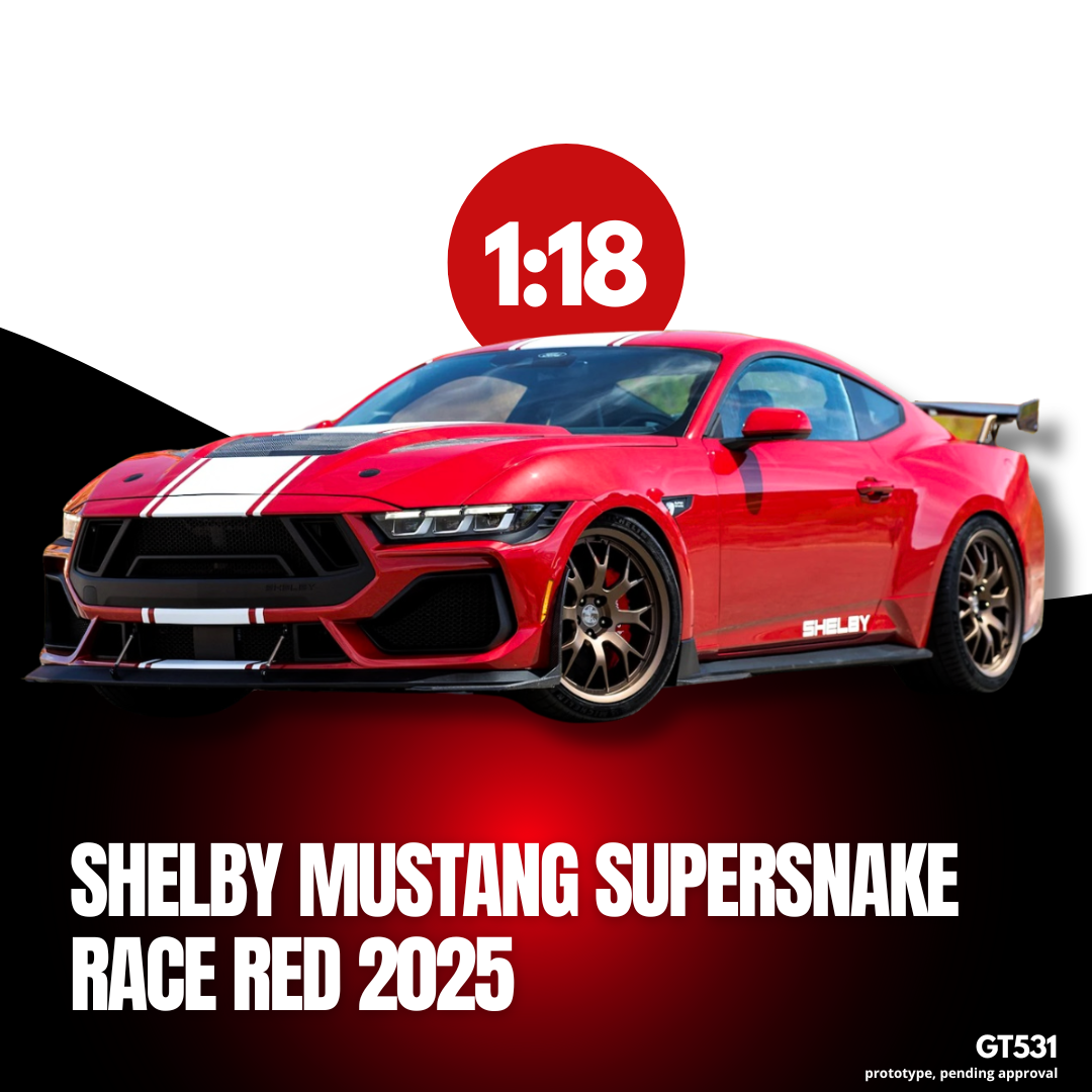 [GT SPIRIT] 1:18 Shelby Mustang Supersnake Race Red 2025 [GT531]