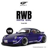[GT SPIRIT] 1:18 RWB Army Girl Purple 2015 [GT562]