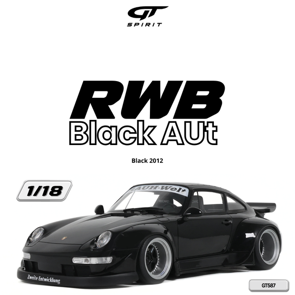 [GT SPIRIT] 1:18 RWB Black Aut Black 2012 [GT587]