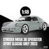 [GT SPIRIT] 1:18 Strosek Mega 30 Speedster Sport Classic Grey 2023 [GT924]