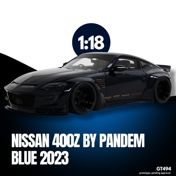 [GT SPIRIT] 1:18 Nissan 400Z By Pandem Midnight Blue 2023 [GT494]