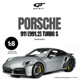 [GT SPIRIT] 1:8 Porsche 911 [992.1] Turbo S Silver 2020