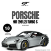 [GT SPIRIT] 1:8 Porsche 911 [992.1] Turbo S Silver 2020
