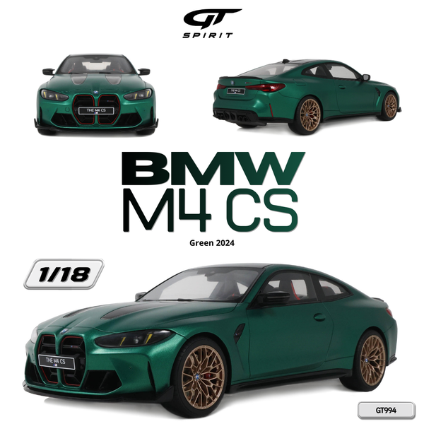 [GT SPIRIT] 1:18 BMW M4 CS Green 2024 [GT994]