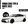 [OTTOMOBILE] 1:18 Honda Civic Type R Championship White NH-0 2022 [OT1056]