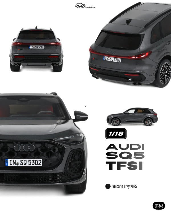 [OTTOMOBILE] 1:18 Audi SQ5 TFSI Volcano Grey 2025 [OT1348]