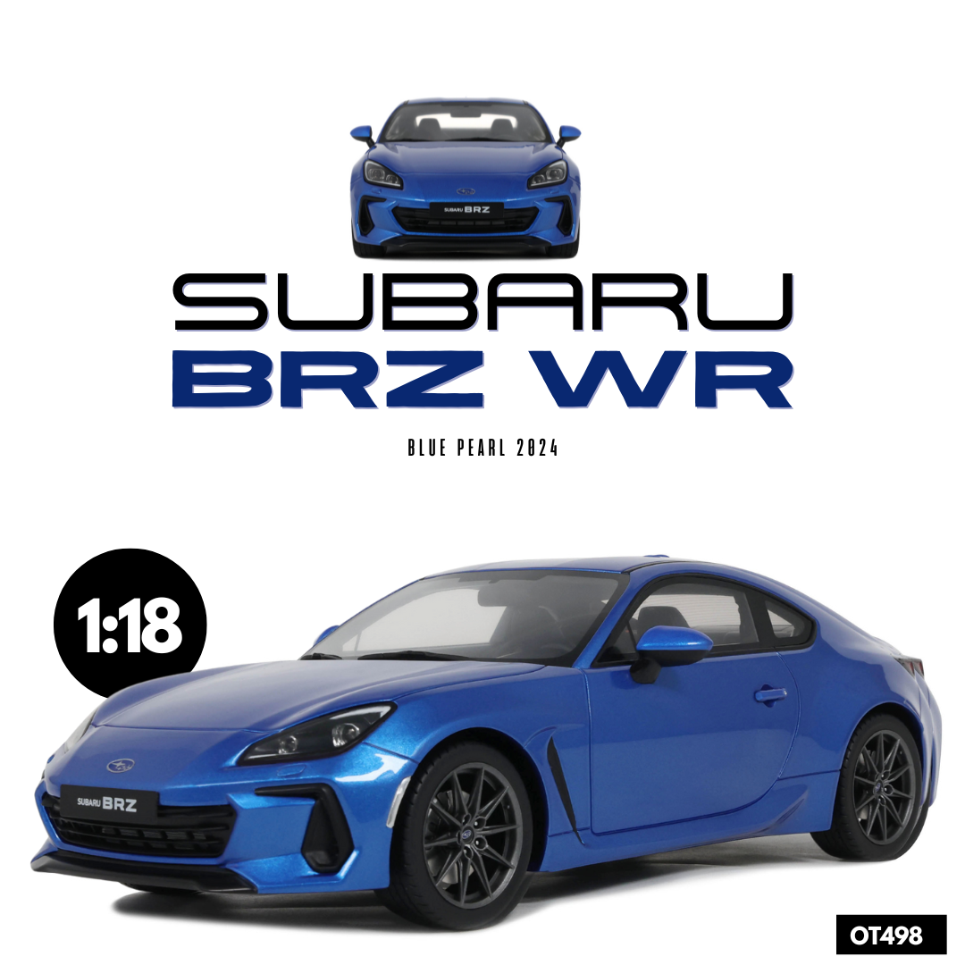 [OTTOMOBILE] 1:18 Subaru BRZ WR Blue Pearl 2024 [OT498]