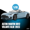 [GT SPIRIT] 1:18 Aston Martin DB12 Volante Carribbean Blue Pearl 2 2023 [GT479]