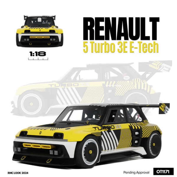 [OTTOMOBILE] 1:18 Renault 5 Turbo 3E Etech RMC Look 2024 [OT1171]