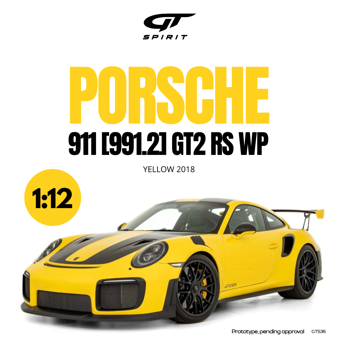 [GT SPIRIT] 1:12 Porsche 911 [991.2] GT2 RS WP Yellow 2018 [GT535]