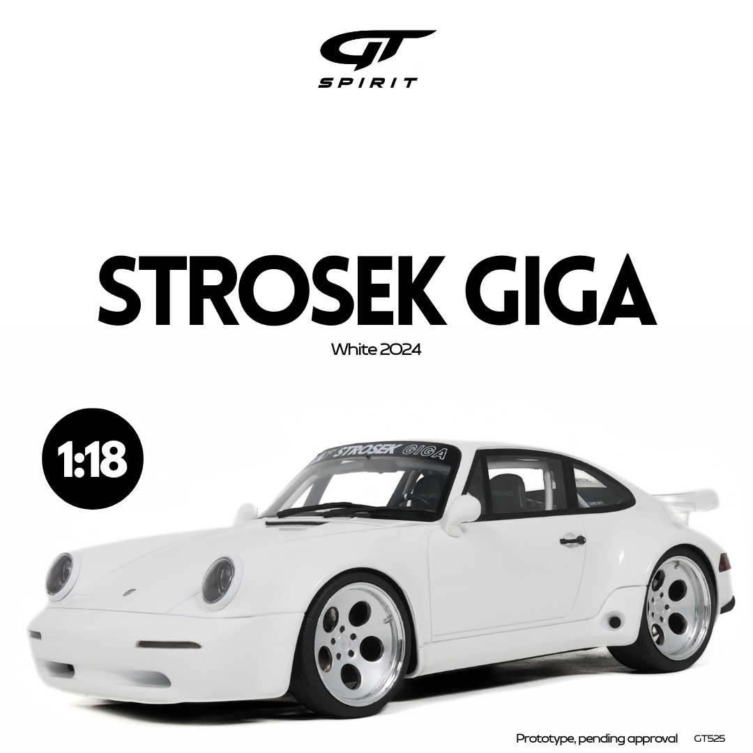 [GT SPIRIT] 1:18 Strosek Giga White 2024 [GT525]