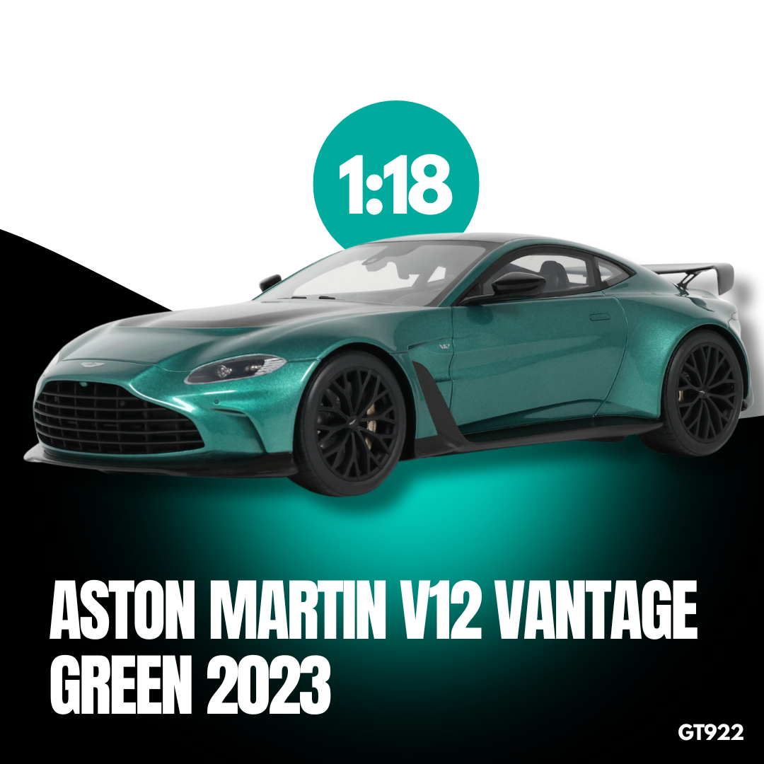 [GT SPIRIT] 1:18 Aston Martin V12 Vantage Aston Martin Racing Green 2023 [GT922]