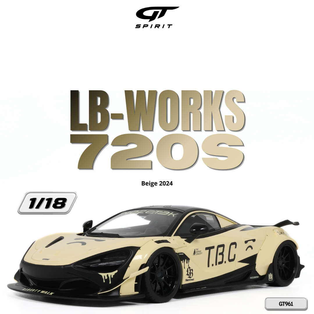 [GT SPIRIT] 1:18 LB-Works 720S Beige 2024 [GT961]