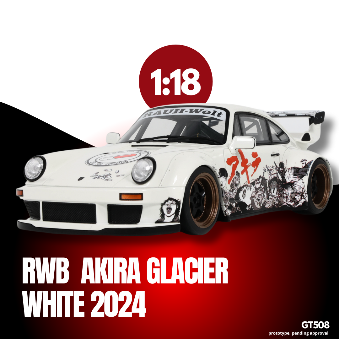 [GT SPIRIT] 1:18 RWB Akira Glacier White 2024 [GT508]