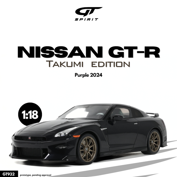 [GT SPIRIT] 1:18 Nissan GT-R Takumi Edition Purple 2024 [GT932]