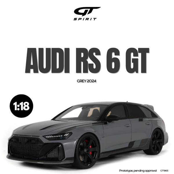 [GT SPIRIT] 1:18 Audi RS 6 GT Grey 2024 [GT965]