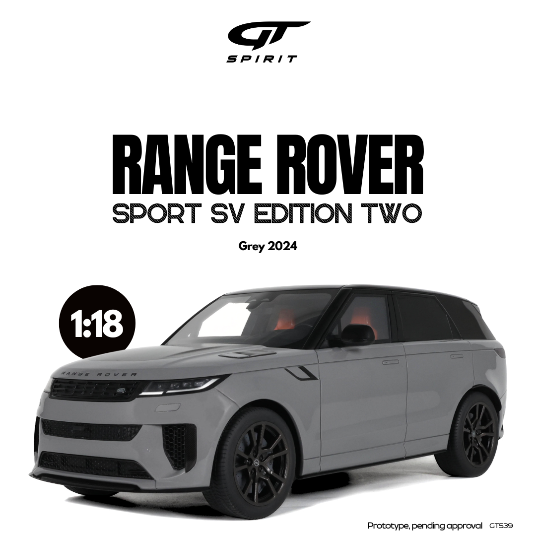 [GT SPIRIT] 1:18 Range Rover Sport Sv Edition Two Grey 2024 [GT539]