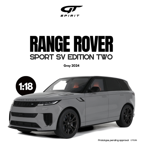 [GT SPIRIT] 1:18 Range Rover Sport Sv Edition Two Grey 2024 [GT539]