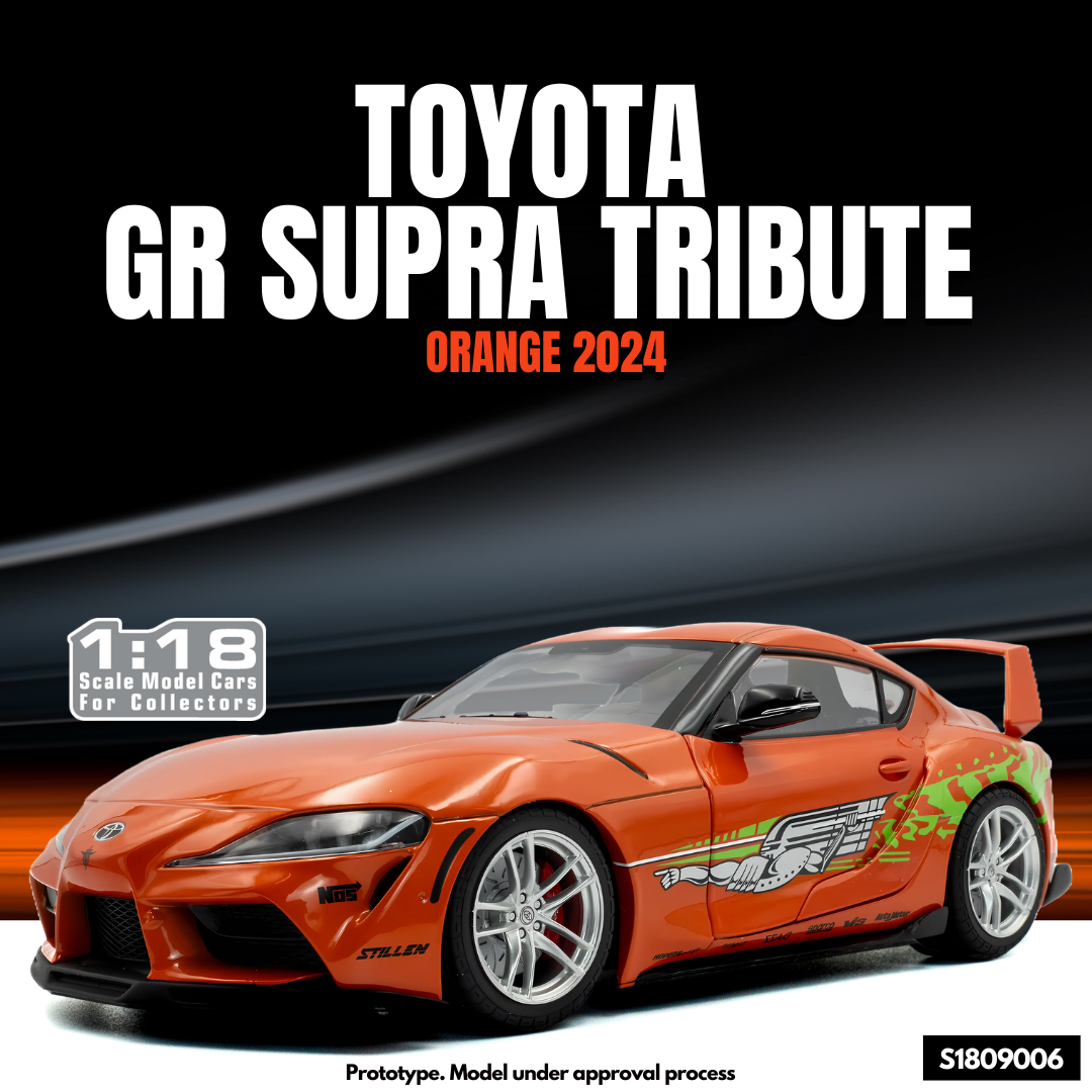 [SOLIDO] 1:18 Toyota GR Supra Tribute Orange 2024