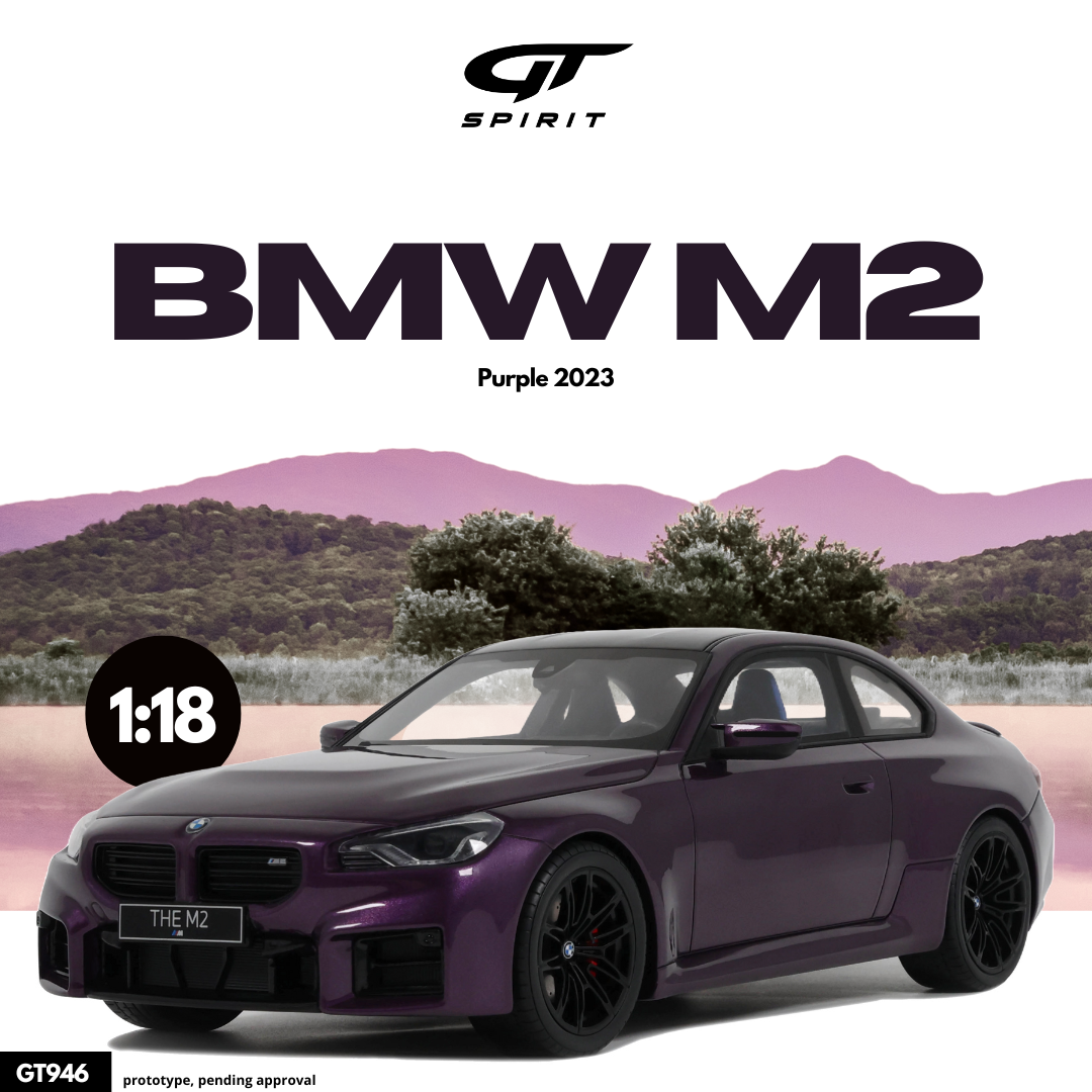 [GT SPIRIT] 1:18 BMW M2 Purple 2023 [GT946]