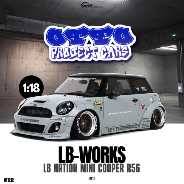 [OTTOMOBILE] 1:18 LB-Works LB Nation Mini Cooper R56 2015 [OT1212]