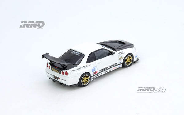 [INNO64] Top Secret R34 GT-R White
