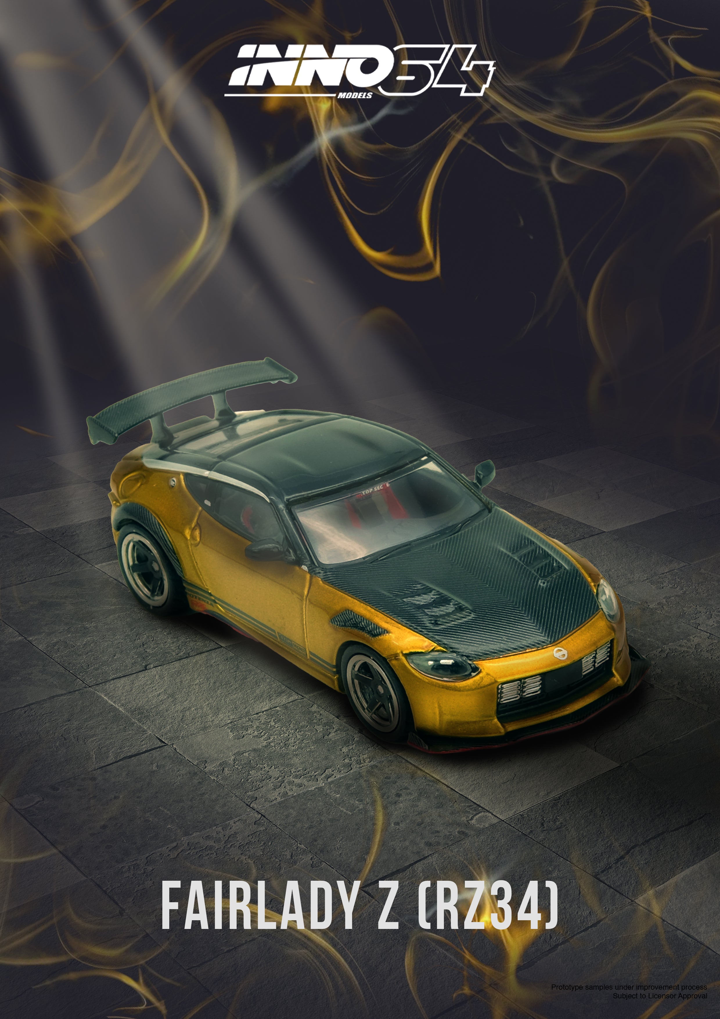 [INNO64] Top Secret Fairlady Z (RZ34) Gold