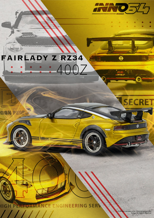 [INNO64] Top Secret Fairlady Z (RZ34) Gold