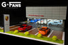 G-Fans 1/64 Porsche Dealer Diorama [710031]