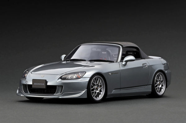 Ignition Model 1/18 Honda S2000 (AP2) Dark Silver [IG2584] - Toy Space Diecast Online Store Singapore