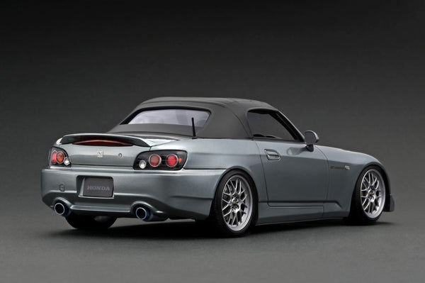 Ignition Model 1/18 Honda S2000 (AP2) Dark Silver [IG2584] - Toy Space Diecast Online Store Singapore