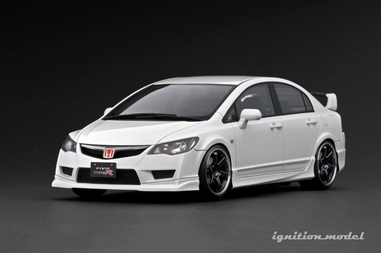 Ignition Model 1/18 Honda Civic (FD2) TYPE R White [IG2826] - Toy Space Diecast Online Store Singapore