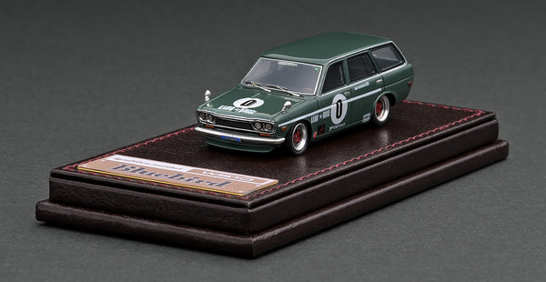 Ignition Model x Kaido House 1/64 Datsun Bluebird (510) Wagon Green [IG2879] - Toy Space Diecast Online Store Singapore