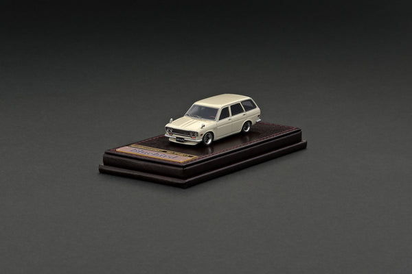 Ignition Model 1/64 Datsun Bluebird (510) Wagon White [IG2881] - Toy Space Diecast Online Store Singapore
