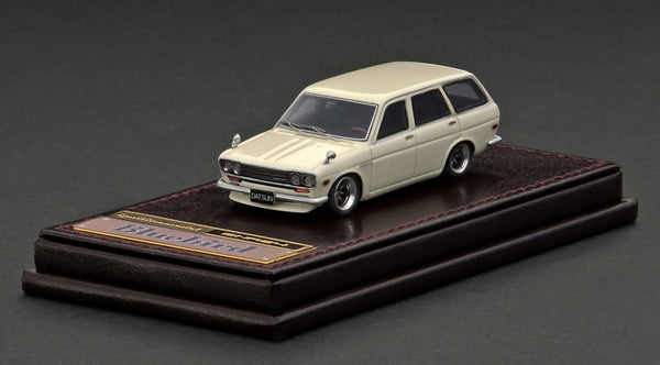 Ignition Model 1/64 Datsun Bluebird (510) Wagon White [IG2881] - Toy Space Diecast Online Store Singapore