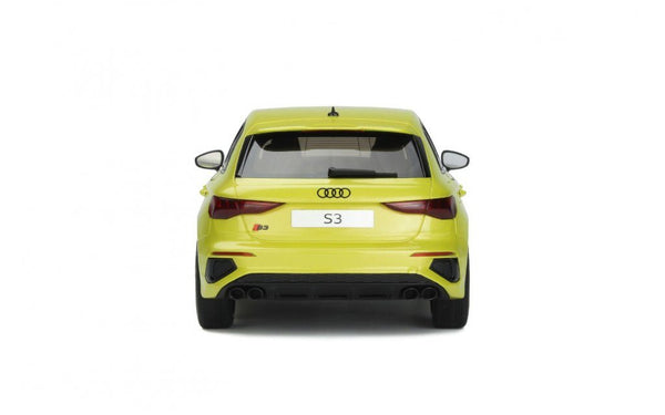 GT Spirit 1/18 Audi S3 Sportback Yellow 2020 [GT364] - Toy Space Diecast Online Store Singapore