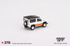 Mini GT Land Rover Defender 90 Wagon White - Toy Space Diecast Online Store Singapore